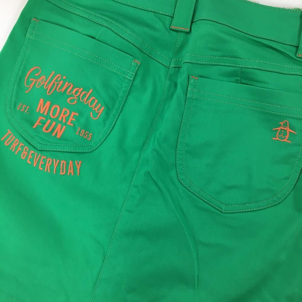 Munsingwear - 【新品】マンシングウェア スカート グリーン ストレッチ ティー装着可  レディース 9 ゴルフウェア Munsingwear 新品】マンシングウェア スカート グリーン ストレッチ ティー装着可