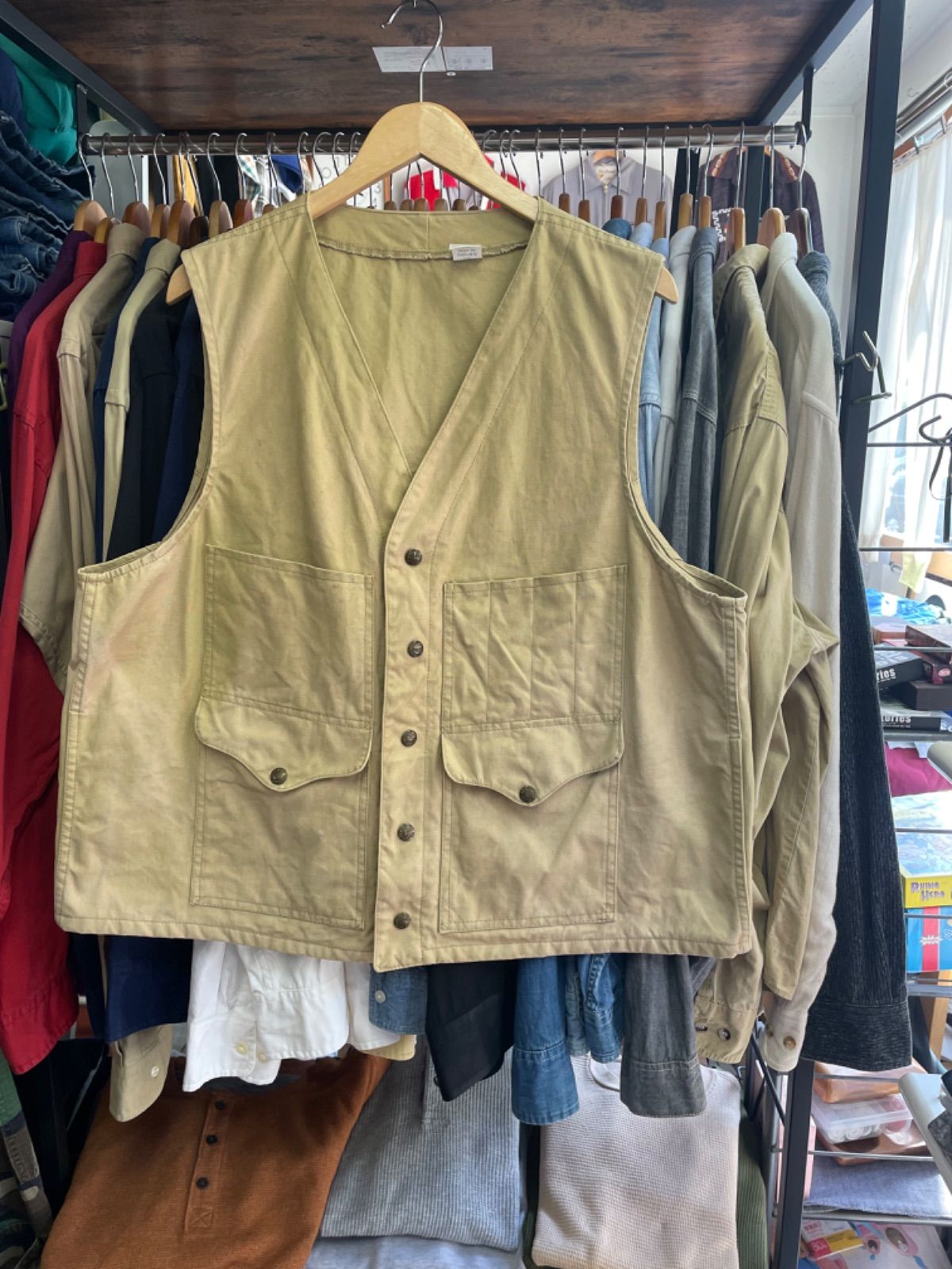 70sフィルソン ハンティングベストサイズ46 FILSONマッキーノ 