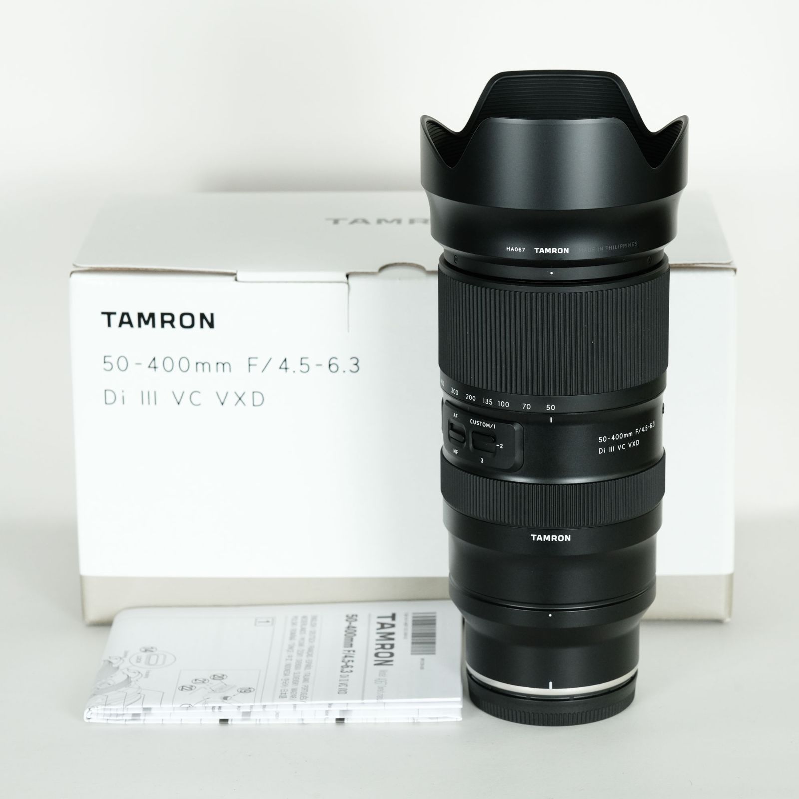 美品] TAMRON 50-400mm F/4.5-6.3 Di III VC VXD (Model A067) [ニコン 