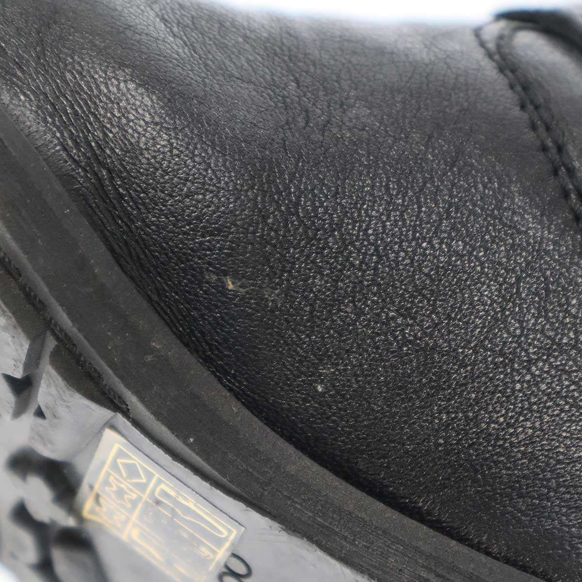 JIMMY CHOO ジミー チュウ レザーバイカーブーツ 247YULE ブラック 37  