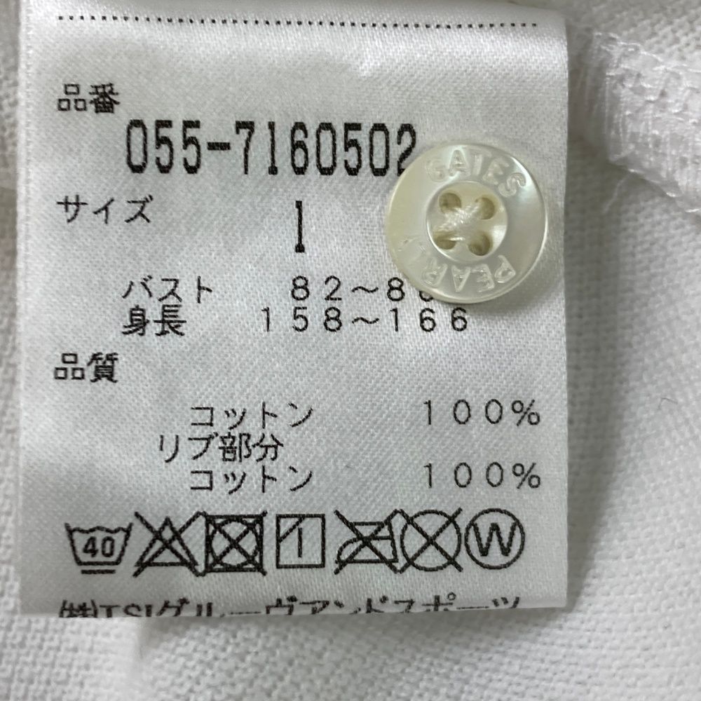 サイズ：1 PEARLY GATES パーリーゲイツ 半袖ポロシャツ バック