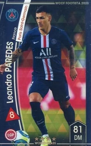 中古】WCCF F20-5 8-R[]：[コード保証無し]レアンドロ・パレデス