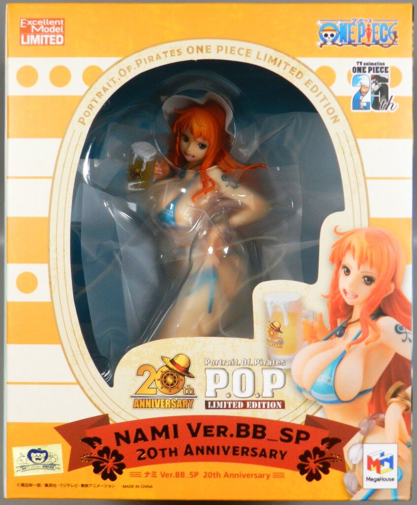 【新品未開封】ワンピース POP ナミ Ver.BB SP 20th ワンピース POP  SP ナミ リミテッドエディション 20th 公式通販