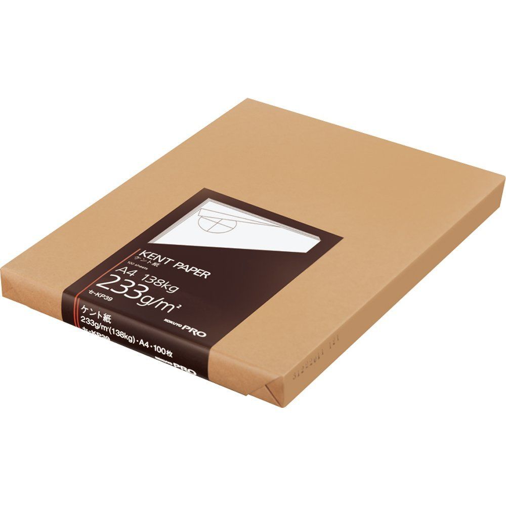 まとめ買い コクヨ ケント紙 A4 100枚 233g セ-KP39 3冊セット