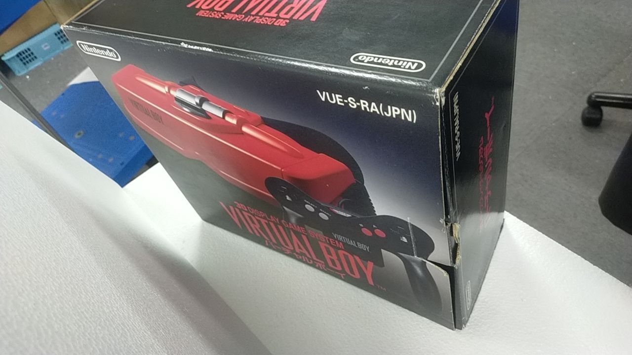 任天堂 Nintendo 3D ディスプレイゲームシステム バーチャルボーイ VUE-S-RA Nintendo Virtual Boy 3Dディスプレイゲームシステム Nintendo Virtual