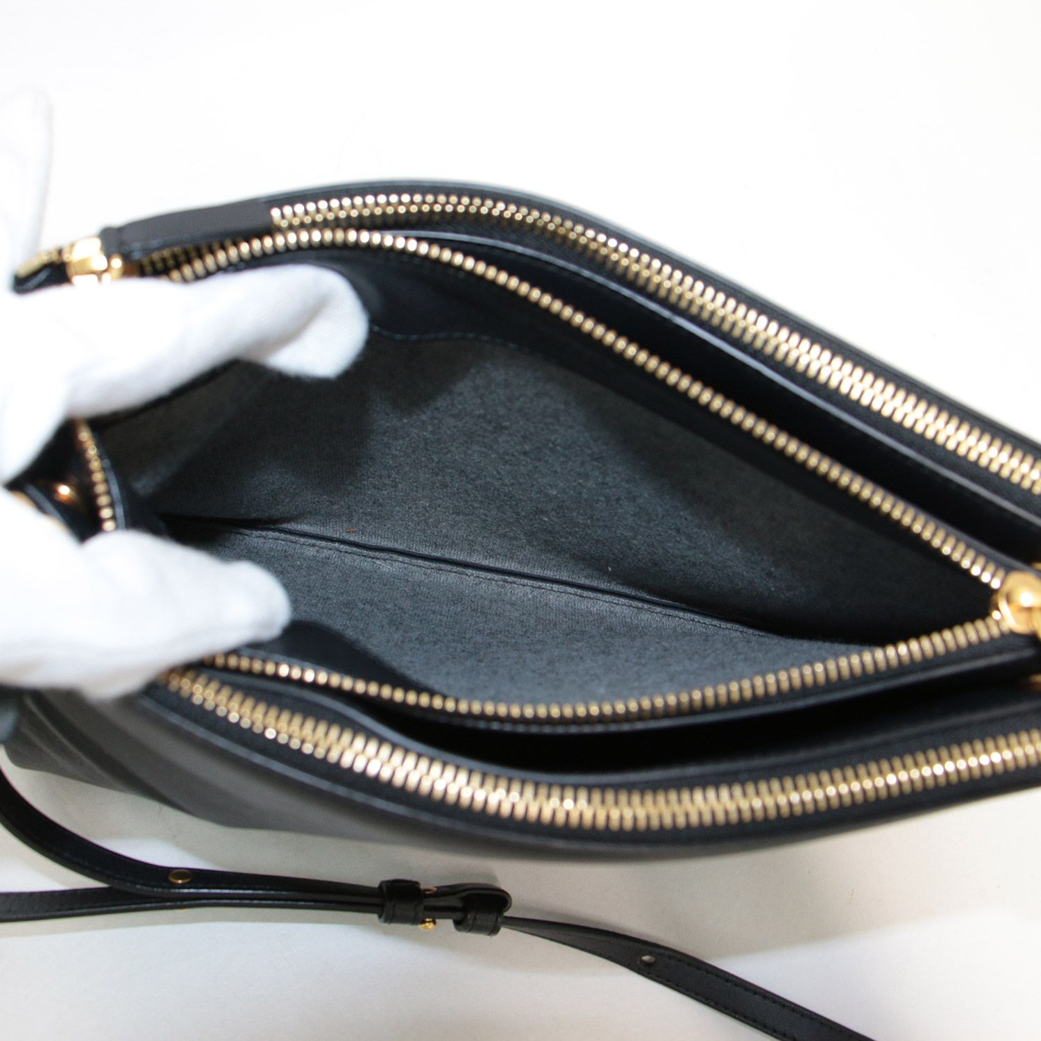 CELINE セリーヌ バッグ ショルダーバッグ カバン 鞄 ネイビー 紺 FREE 