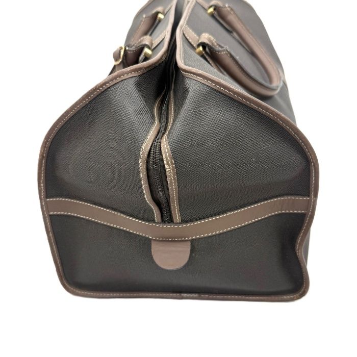 dunhill ダンヒル ボストンバッグ 旅行カバン ブラウン ダンヒル Dunhill バッグ ボストンバッグ 旅行カバン PVC レザー