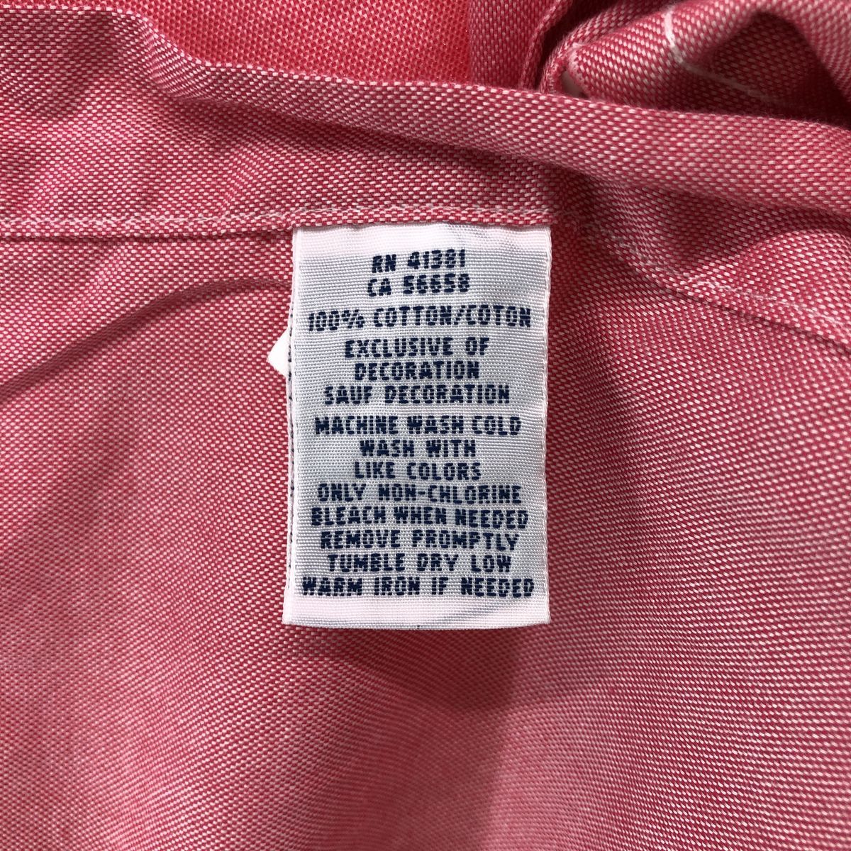 古着 ラルフローレン Ralph Lauren CHAMBRAY OXFORD 半袖 ボタン