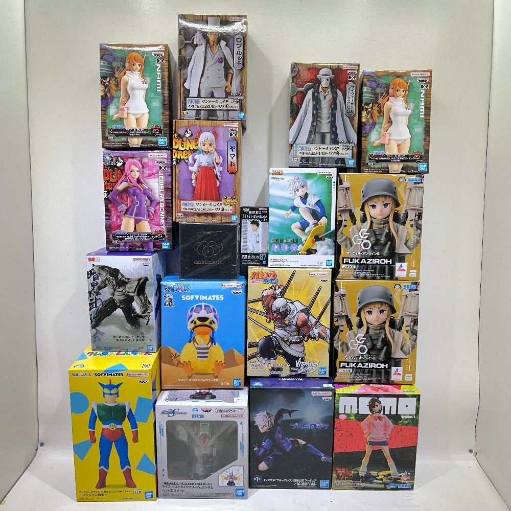 06w6404 プライズフィギュア まとめ売り ダンダダン ワンピース ナルト