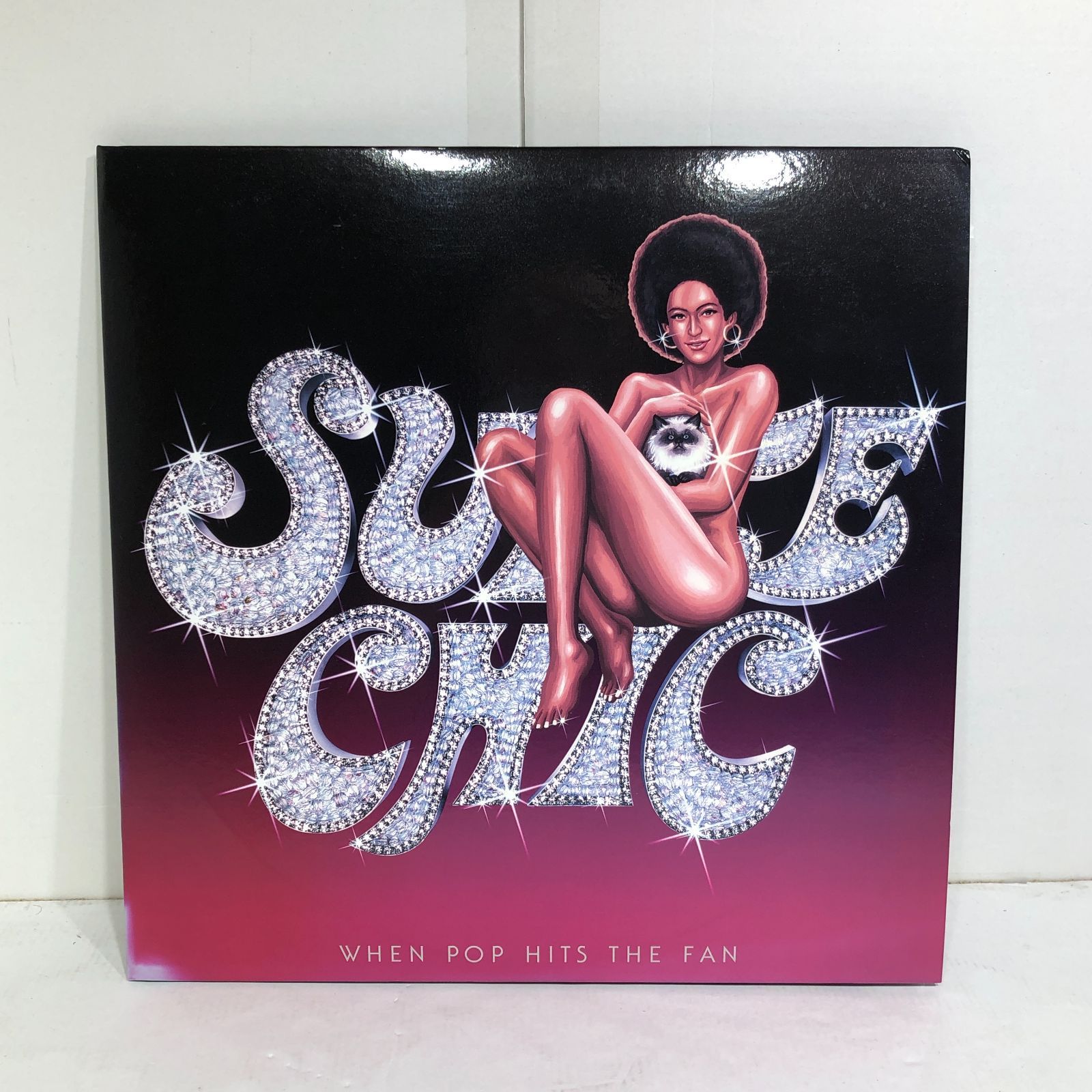 城東23-002】安室奈美恵 WHEN POP HITS THE FAN/SUITE CHIC LP