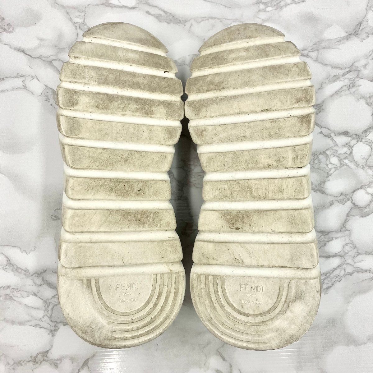 フェンディ FENDI ズッカロゴ ニットスニーカー ソックススニーカー 靴