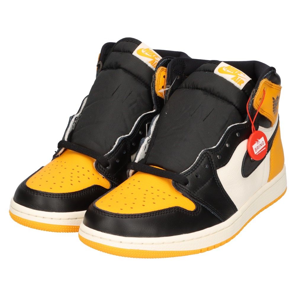 NIKE (ナイキ) AIR JORDAN 1 RETRO HIGH OG Taxi エアジョーダン1 ハイ OG タクシー ハイカットスニーカー  イエロー/ブラック US9.5/27.5cm 555088-711 - メルカリ