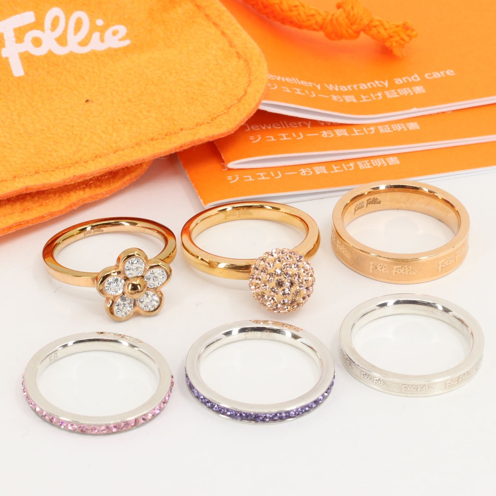新品箱有り☆Folli Folli  DAZZLING ブレスレット☆完売色☆ Folli Follie - □極美品□ Folli Follie フォリフォリ レザー