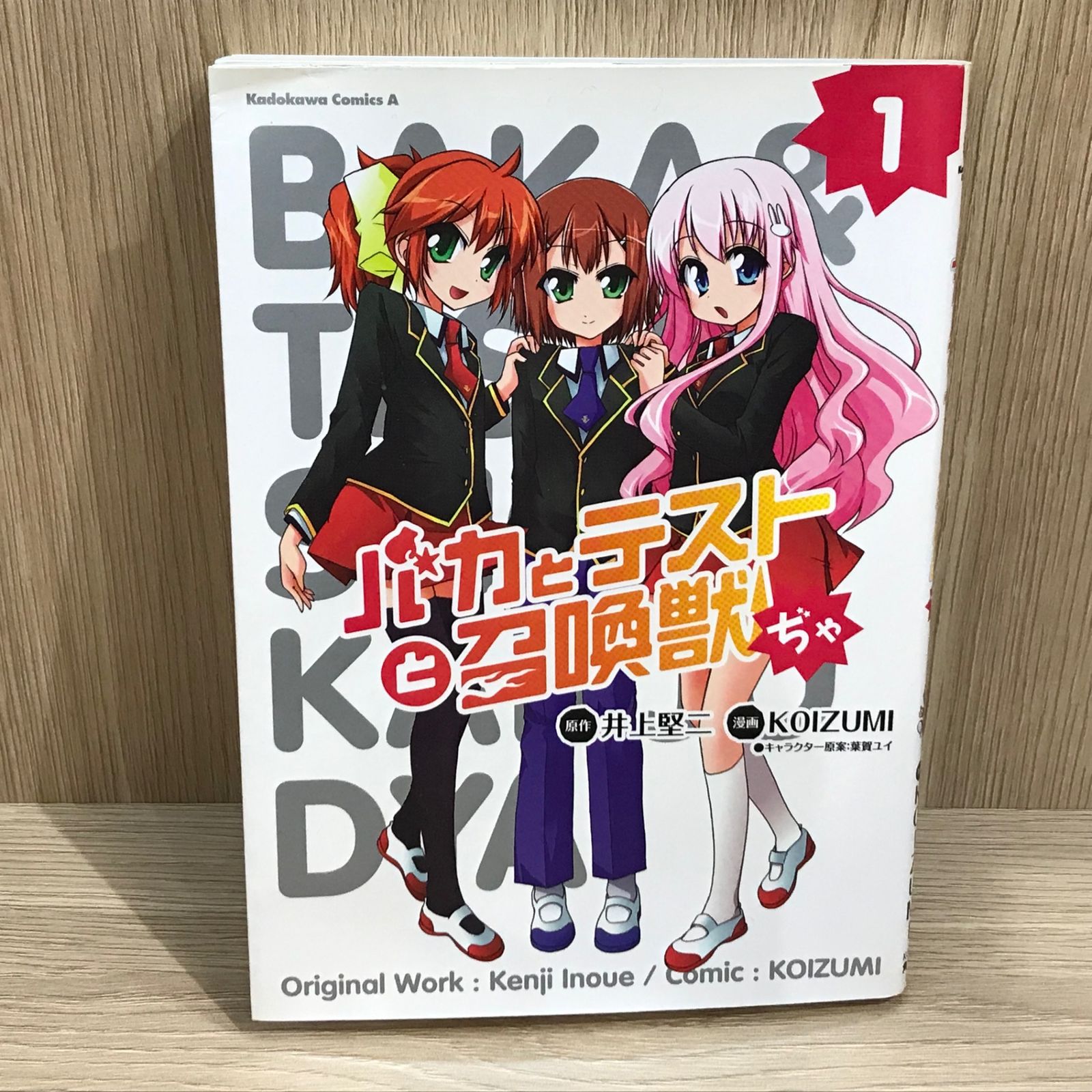 バカとテストと召喚獣ぢゃ 1巻/【作者】井上堅二、KOIZUMI/GF 