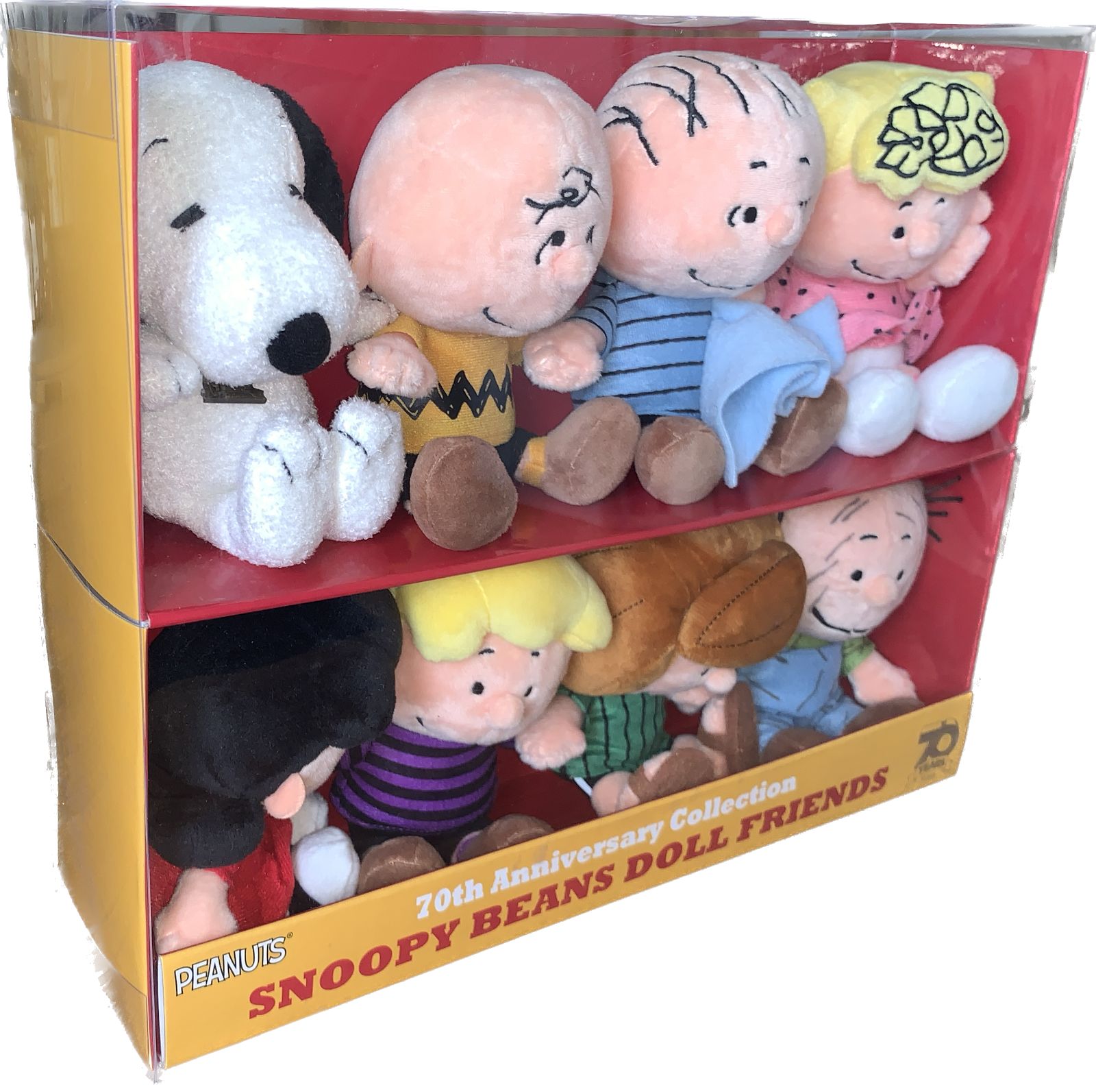 PEANUTS SNOOPY / スヌーピー 70th BEANS DOLL FRIENDS / ソフトビーン ...