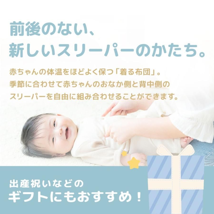 西川 ベビー スリーパー 組 セット 6重ガーゼ 綿毛布 新生児 赤ちゃん BabyHome BC-