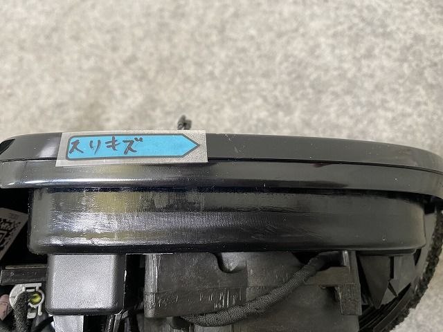 !X6 F16 純正 左 ドアミラー ウインカー付 A135633 ブラック ソリッド BMW 144236