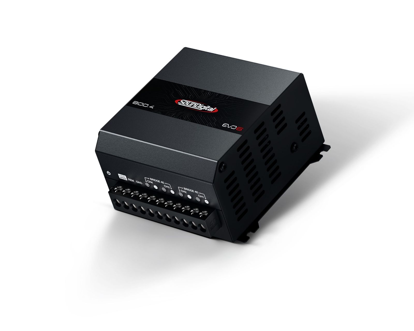 800.4 4Ω Evo6 SounDigital 4チャンネル アンプ