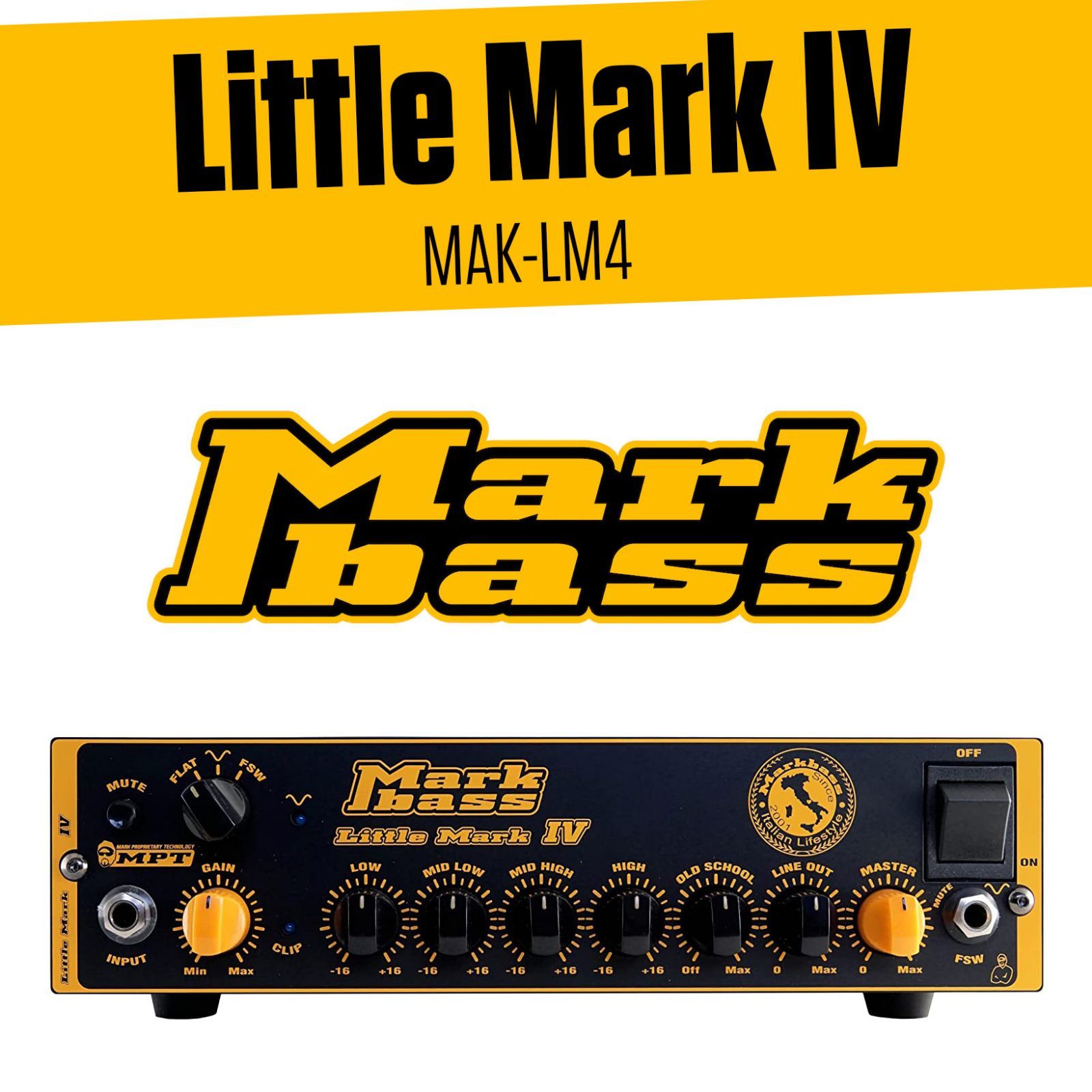 Markbass LITTLE MARK Ⅳ MAK-LM4 マークベース ベースアンプヘッド