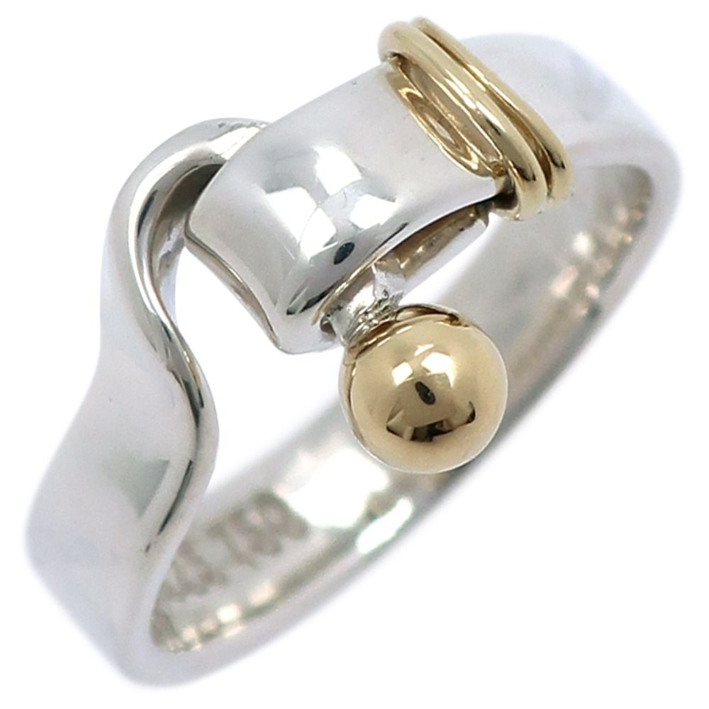 Tiffany & Co. ティファニー フック＆アイ指輪925 750 18金