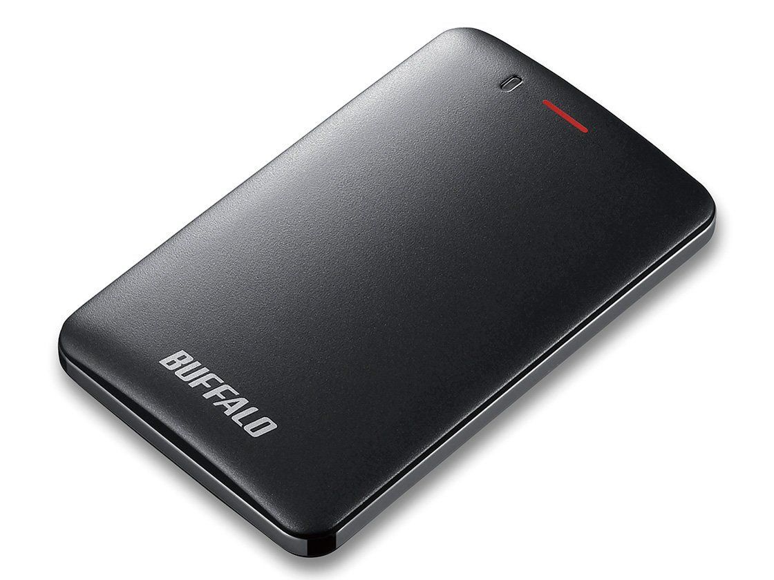 新品 USB3.1ポータブルSSD SSD-PM240U3A-B 240GB バッファロー