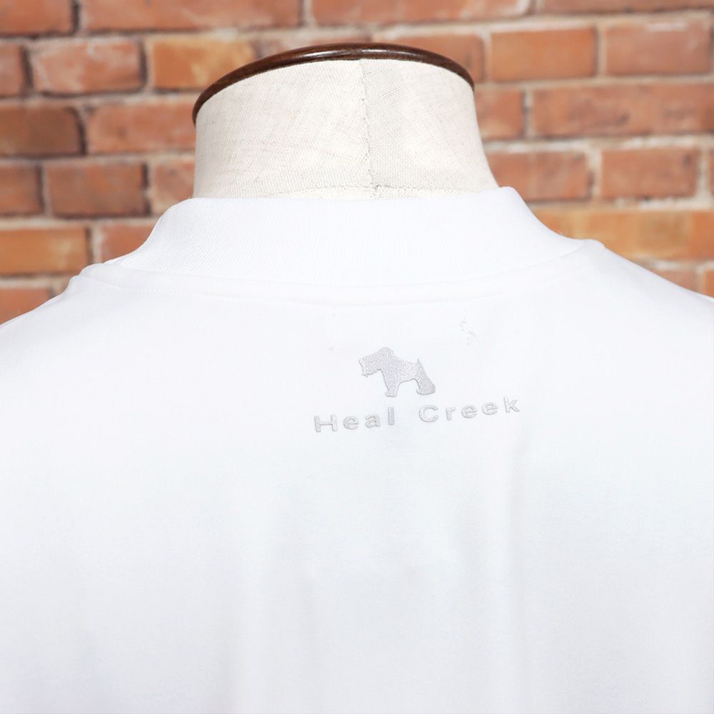 Heal Creek/48(M)サイズ/ロゴ ストア プリント クルーネック