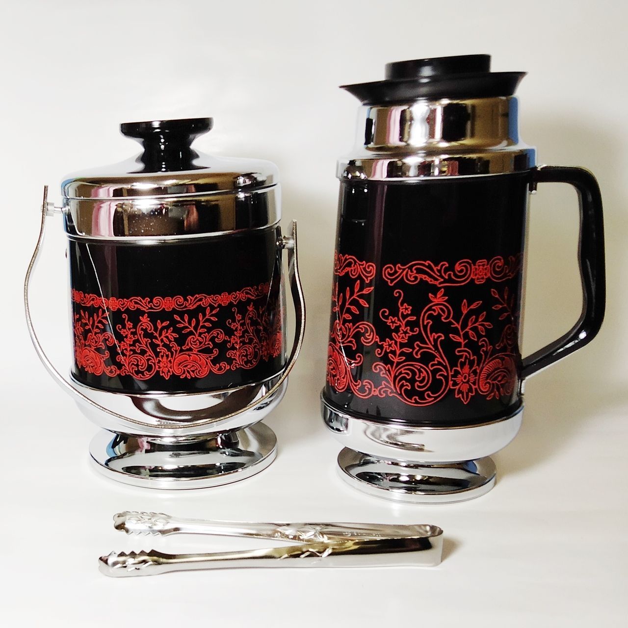 ガラス製 水差しとアイスバケット セット