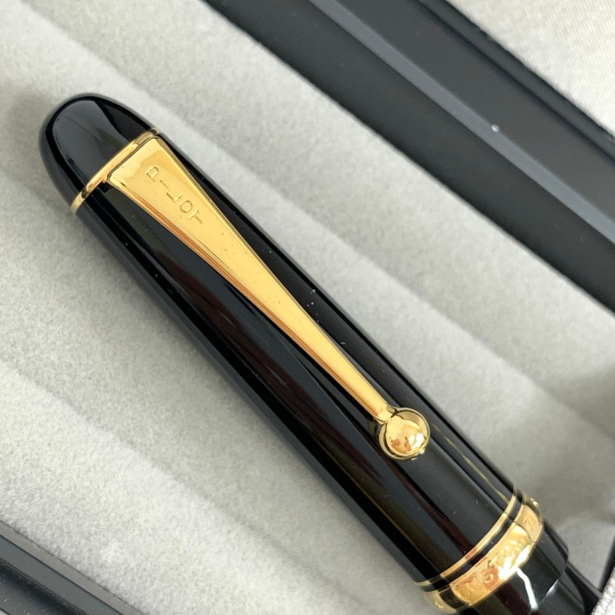 PILOT パイロット カスタム74 万年筆 箱付 14K-585 ブラック 文具 PEN