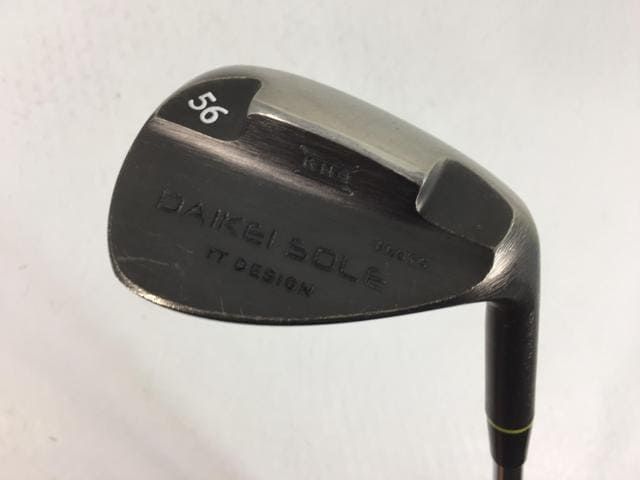 返品OK ゴルフクラブ KNS DAIKEI SOLE PROTO TTデザイン ウエッジ ブラック KBS Hi-REV 125 スチール SW