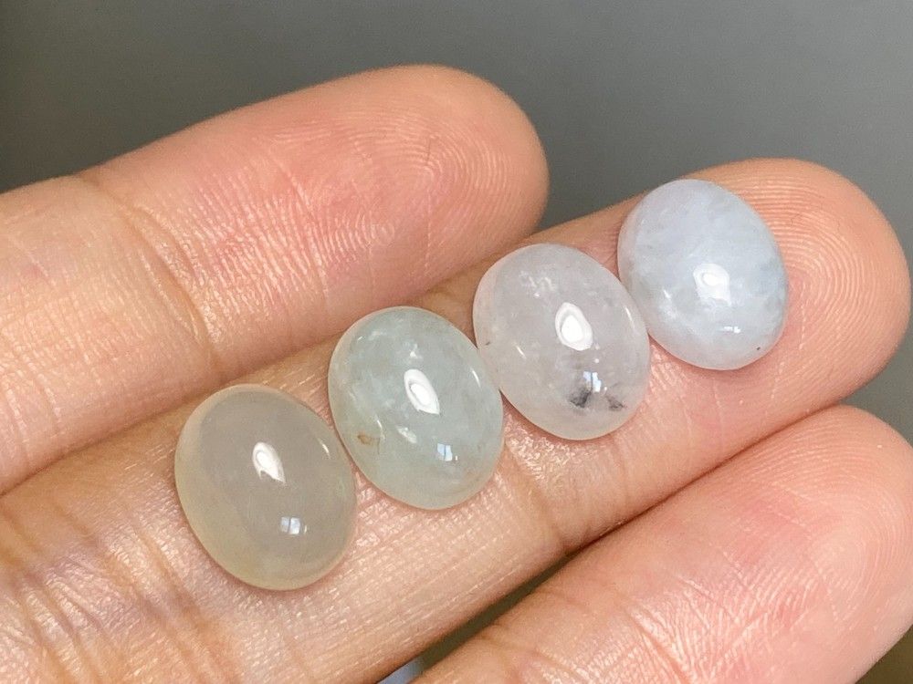 数量限定 裸石 RS4-44宝石質真ん丸氷種藍水天然グアテマラ産本翡翠