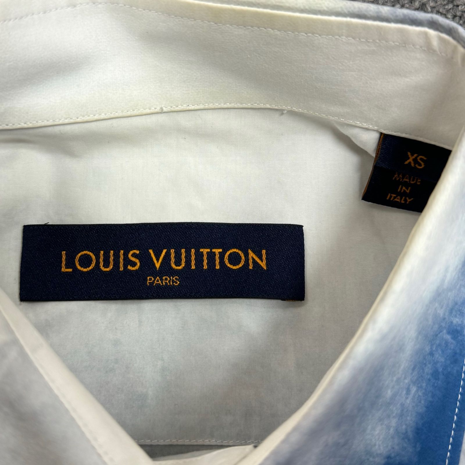 国内正規 LOUIS VUITTON 20AW LV Cloud Print Long Sleeve Shirt