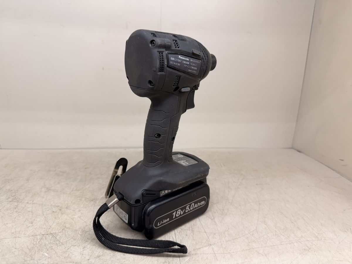 ♪♪ Panasonic EZ75A7 18V インパクトドライバ フルセット 純正バッテリー2個 充電器 パナソニック 品 HRDEVELOPMENT_JP