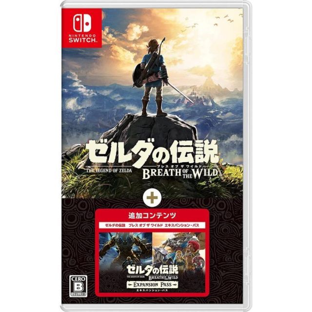 ゼルダの伝説 ブレス オブ ザ ワイルド + エキスパンション・パス Nintendo Switch ニンテンドースイッチ ゲームソフト JAN:4902370548839 ■N5503