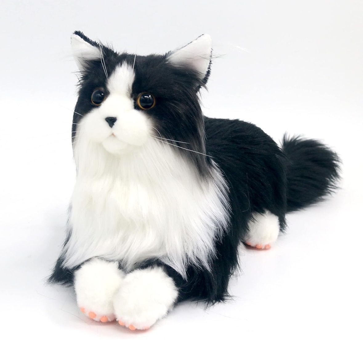 猫ぬいぐるみ リアル 本物そっくり ハンドメイド やさしい手触り