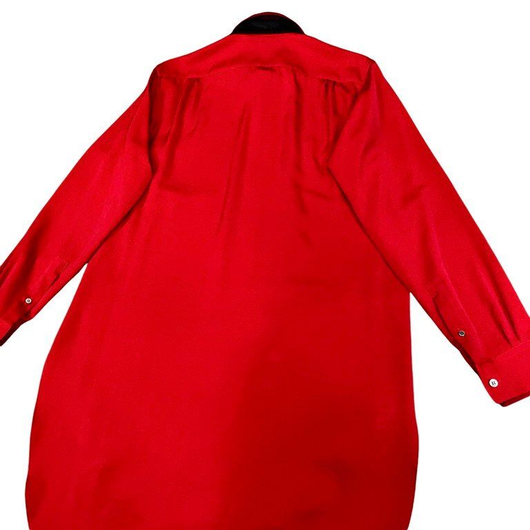 SOSHIOTSUKI 19AW DOUBLE COLLAR LONG SHIRTS レーヨンダブルカラー