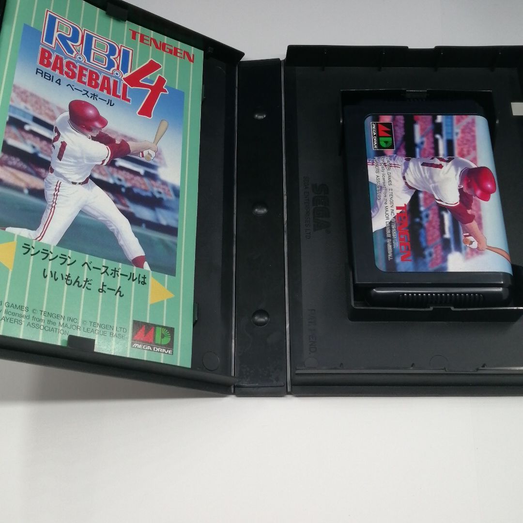 メガドライブ TENGEN RBI4ベースボール ハガキあり 動作確認済み