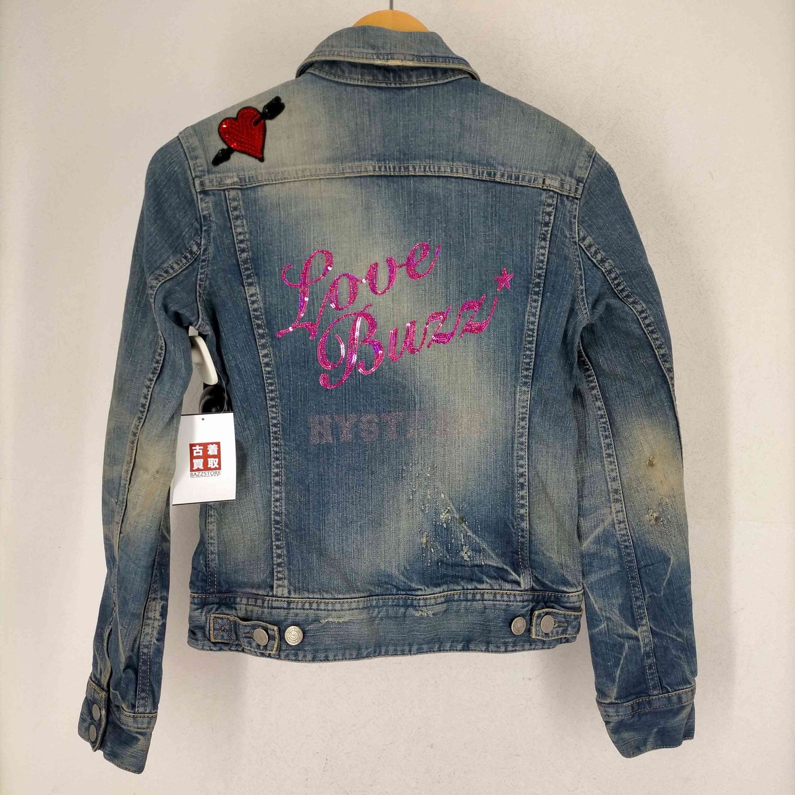 ヒステリックグラマー HYSTERIC GLAMOUR Love Buzz スタッズ 
