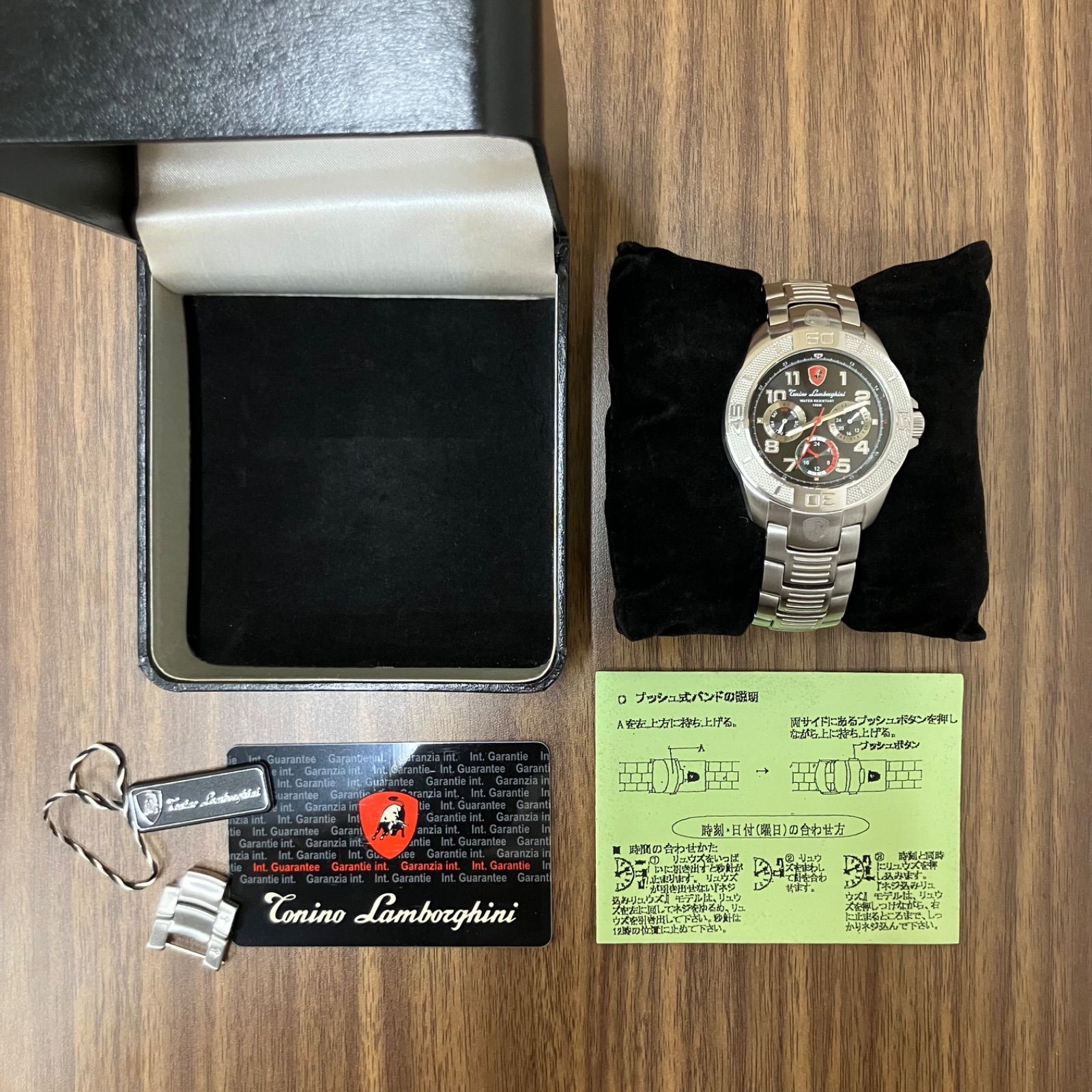 ◎Tonino Lamborghini 限定2000本 クロノグラフ シルバー - メルカリ