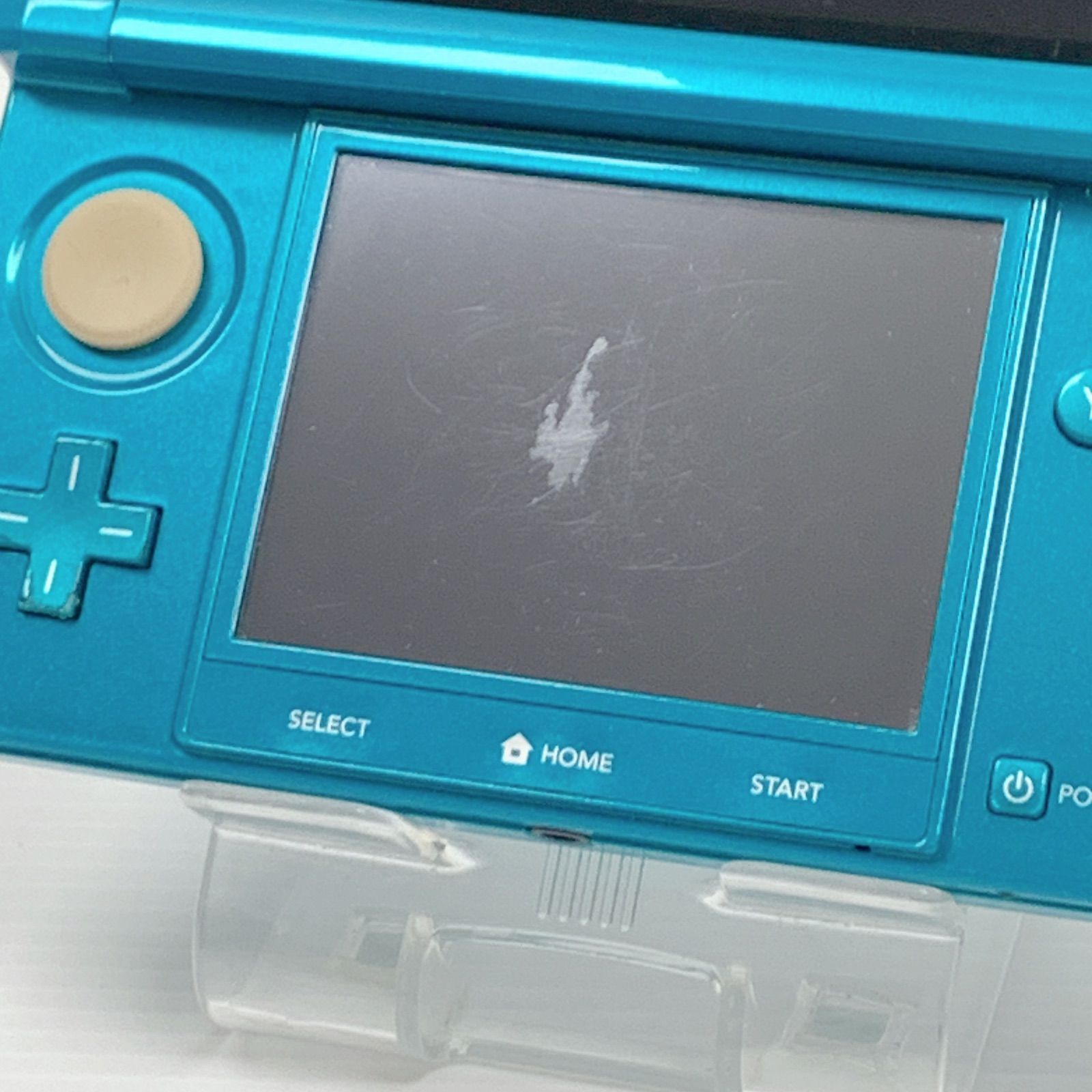 ニンテンドー3DS アクアブルー 遊べるセット 動作品】Nintendo 3DS アクアブルー - メルカリ