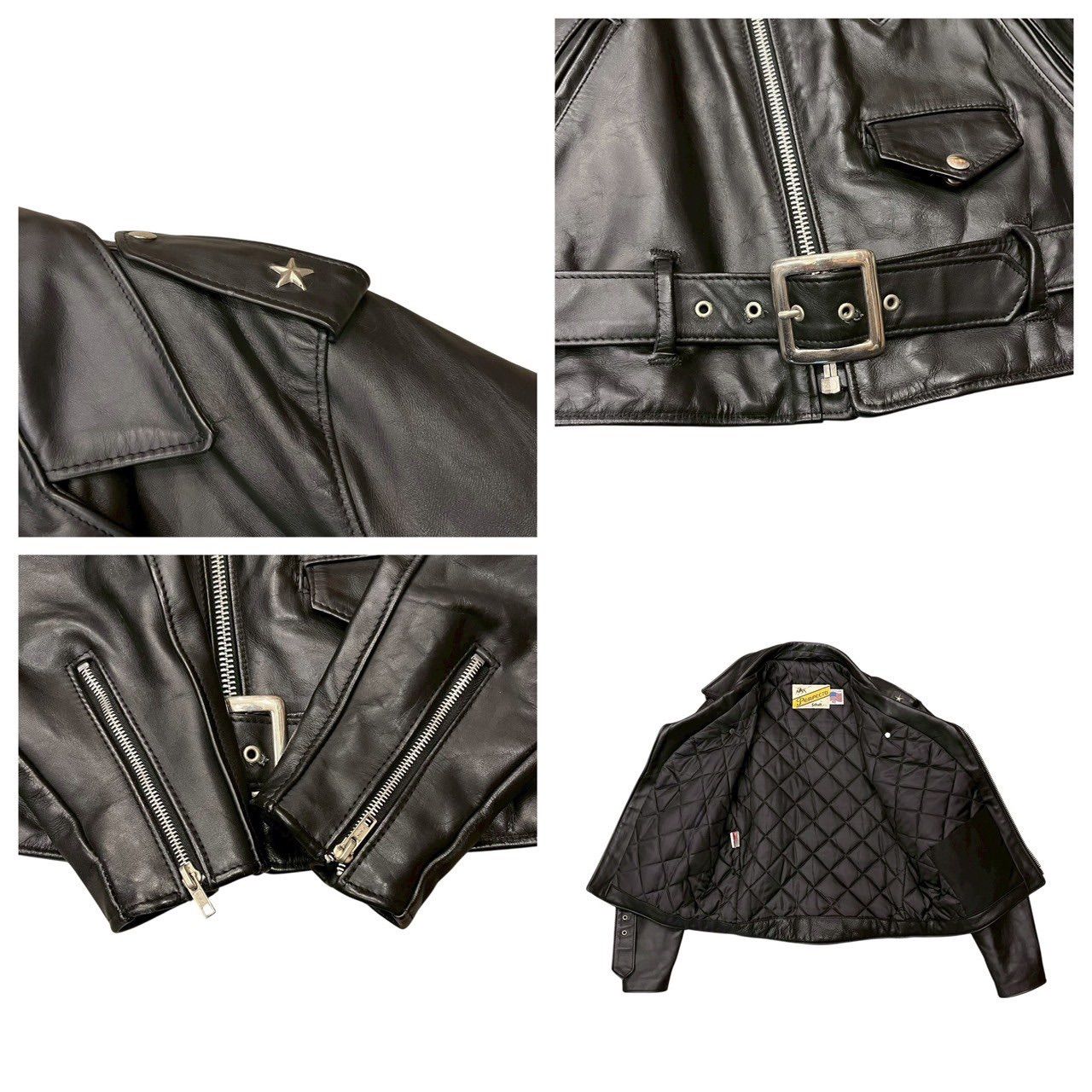 70s ビンテージ Schott NYC 613 ワンスター ダブル ライダース
