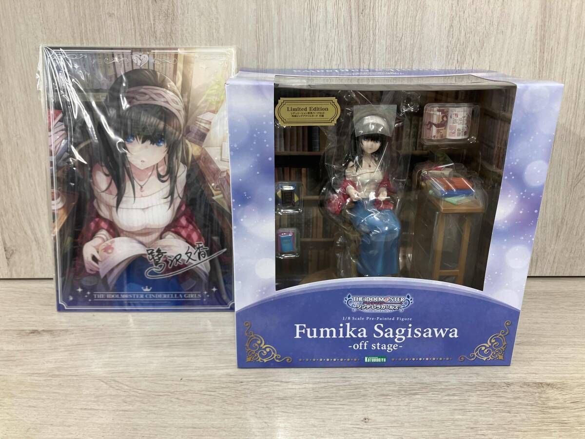 ◇（特典付き)コトブキヤ 鷺沢文香 -off stage- Limited Edition 1/8