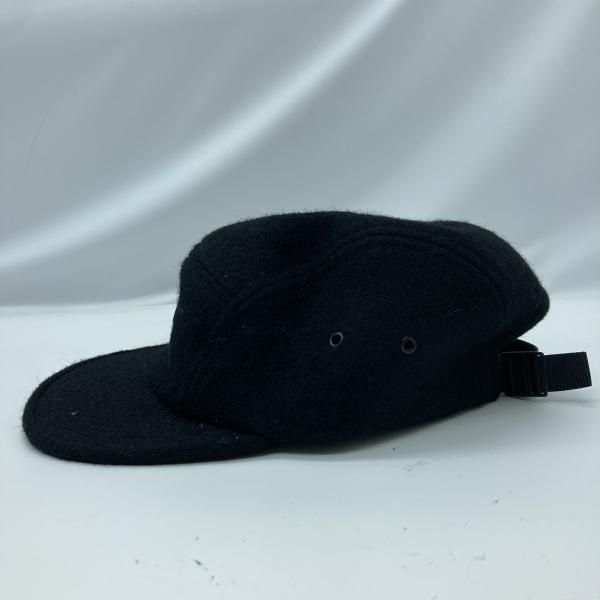 Supreme×Harris Tweed wool camp cap 黒 シュプリーム ハリスツイード 19 240019503372