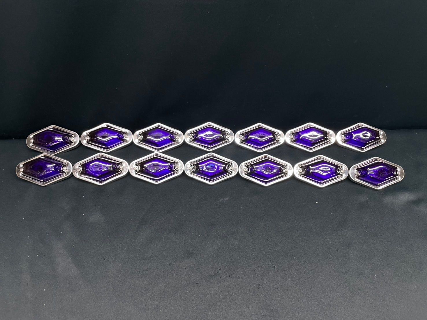 S84 菱形マーカーランプ パープル 14個 ムラサキ 紫 ひし形マーカー IS