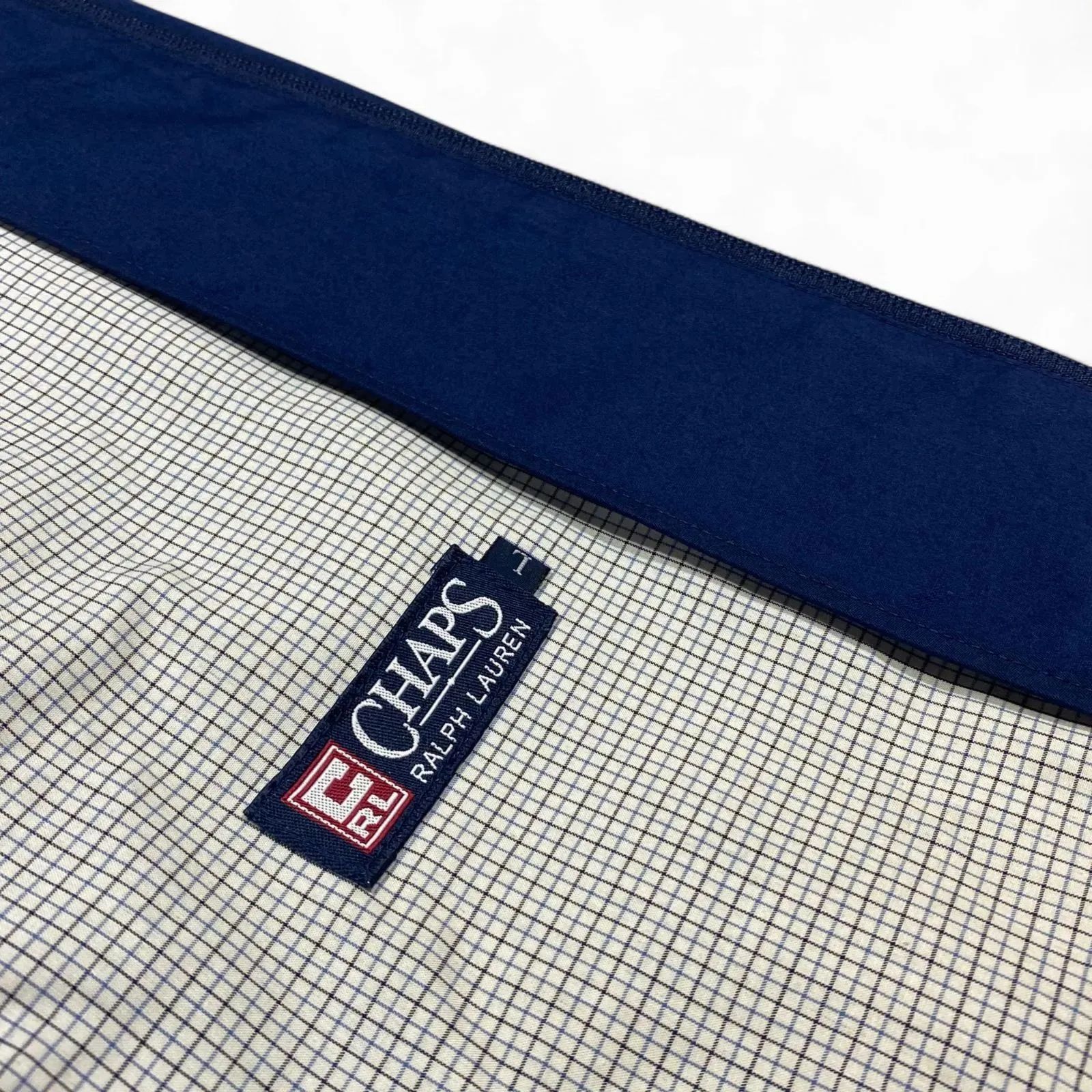 90s CHAPS チャップス ラルフローレン スイングトップ チェック裏地 