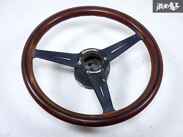 モモ モンテカルロ 美品 ステアリング 35Φ ホーンボタン付 希少 14年製