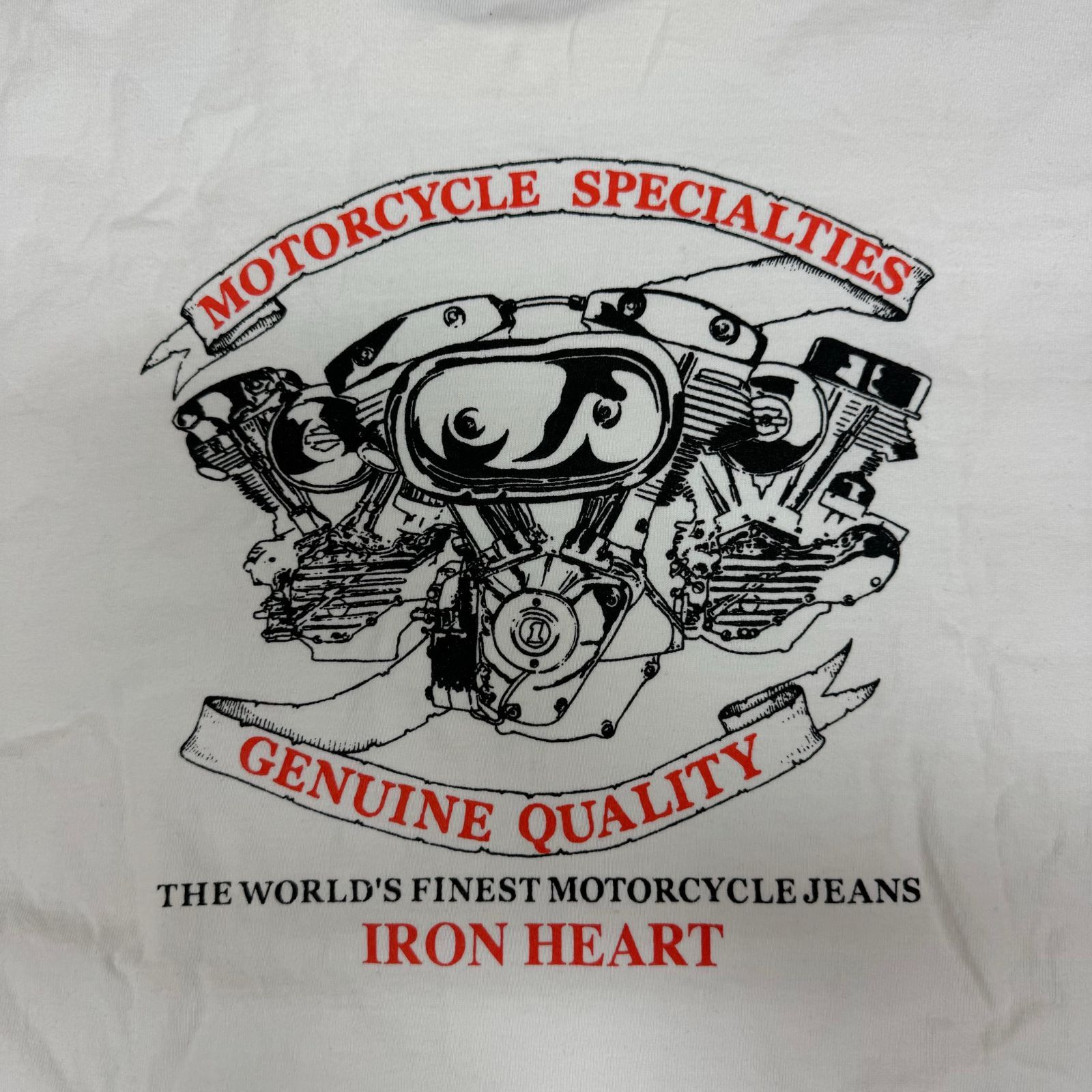IRON HEART バックプリントTシャツ 半袖 アイアンハート XL 59815A4 