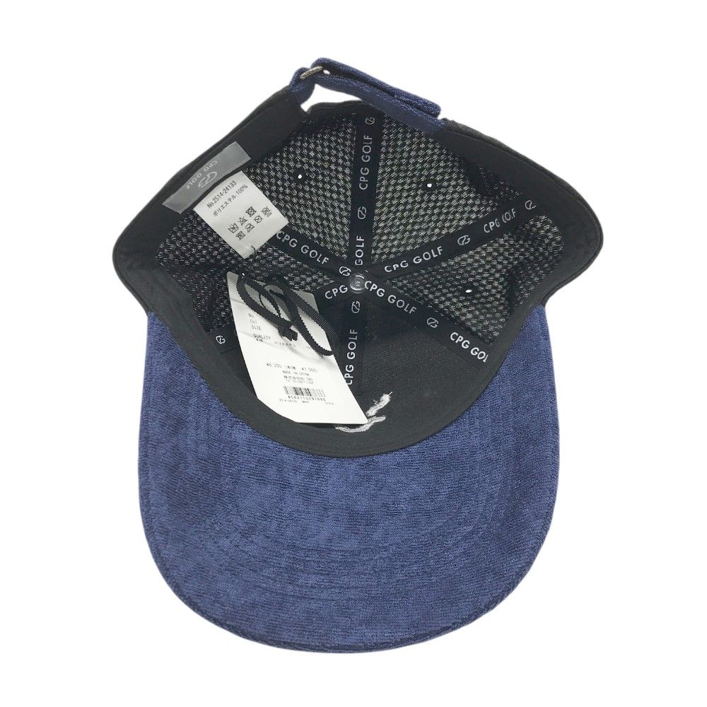 CPG GOLF シーピージーゴルフ キャップ ネイビー系 ONE [240101437431