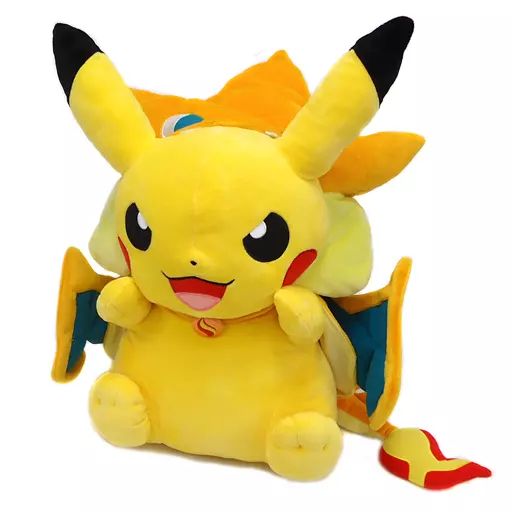 中古】ぬいぐるみ ピカチュウ メガリザードンY Ver