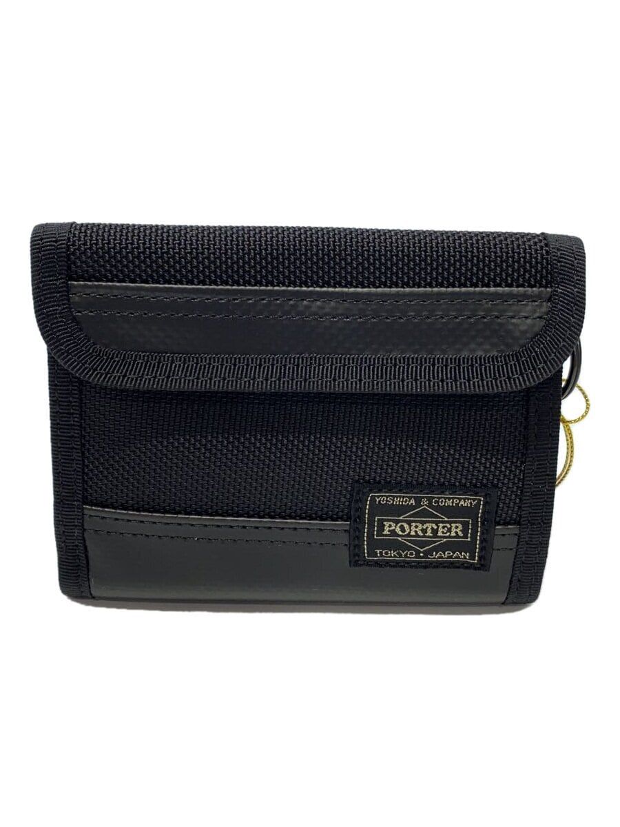 PORTER 2つ折り財布ナイロンブラックメンズ703-07887ヒートウォレット