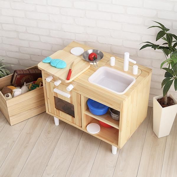 おままごと キッチン 飯事 シンク 知育 子供用 こども用 遊び場 知育 オモチャ 玩具 テーブル 机 デスク おしゃれ かわいい インテリア 家具 szo-mmp60